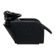 Electric Hairdressing Wash Unit with Massage Gabbiano Ines Black
