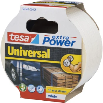 Tesa extra Power Uni duct tape, 10 m × 50 mm, silver