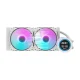 Darkflash DN-D240 Liquid CPU Cooler with LCD Display, White