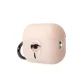 Karl Lagerfeld 3D Silicone NFT Karl Case for AirPods Pro 2, White