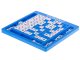 Sudoku Board Puzzle Set with Drawer Math Brain Teaser, Blue