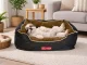 Soft Velour Pet Bed for Dogs and Cats, 65x55 cm