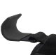 Lifting Hooks for Deadlifts and Pull Ups with Wrist Wraps 2pcs, Black