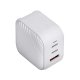 Uniq Verge Pro 66W GaN USB-C wall charger - white