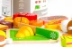 Ecotoys Wooden Cutting Food Set for Kids, 23 Pieces