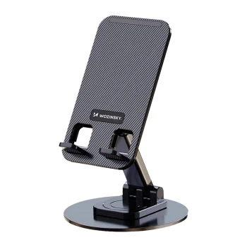 Wozinsky WPT-K393 Foldable Desktop Stand for Phone and Tablet - Black