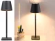 Wireless Touch Table Lamp with 3 Light Modes, USB, Black