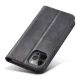 Magnet Wallet Case for iPhone 12 Pro Max with Card Holder, Black