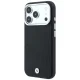 BMW Sign Inclined Deboss Letters MagSafe Case for iPhone 17 Pro / 18 Pro - Black