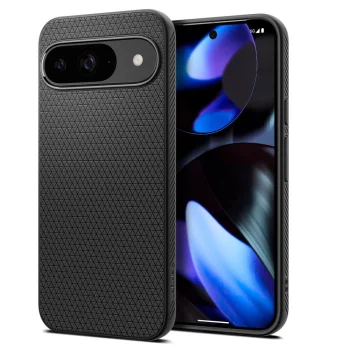 Google Pixel 9 / 9 Pro Spigen Liquid Air TPU Case Cover, Black