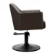 Hairdressing Chair Gabbiano Davos Brown