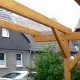 Profiled PVC Sheet TRAPEZ 70/18 mm, 0.90x2.00 m, Transparent