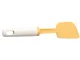 Pastry Dough Scraper Spatula 27.5 cm, Plastic Kitchen Spatula, White/Orange