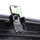 Dudao F19 Clamp Car Holder with 15W Wireless Charger - Black