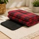 Foldable Picnic and Beach Blanket, Waterproof, 150x200cm, Red