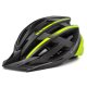 Wozinsky MTB Bike Helmet with USB Rear Light L - Black and Yellow