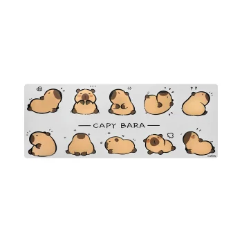 Maxlife Desk Mat MXDM-01 30x80cm Capybara, Beige