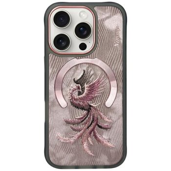Nimmy Magnetic Fantasy Animal MagSafe Case for iPhone 16 Pro, Rose Gold
