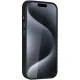 Audi iPhone 15 Pro Max Case Synthetic Leather MagSafe, Black