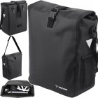 TRIZAND Waterproof Bicycle Bag Trunk Pannier 15L, Black