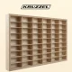 Kruzzel Wooden Shelf for Toy Cars 54 Compartments (Pine)