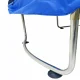 Kids Garden Trampoline with Enclosure Net, Basketball Hoop and Accessories, 155 cm, Blue