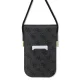 Guess Universal Phone Bag 4G Cord Script, Black