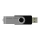Goodram Pendrive Flash Drive 128GB USB 2.0, Black