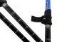Adjustable Nordic Walking and Trekking Poles, Blue