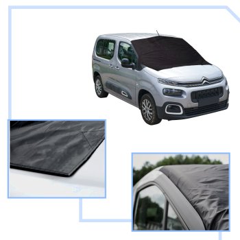 Magnetic Retractable Car Windshield Windscreen Sun Shade Auto Front Window Sunshade Curtain Sun Visor