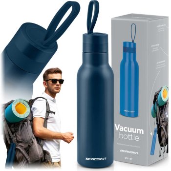 Berdsen BD-787 Vacuum Bottle Thermos 500 ml, Navy blue