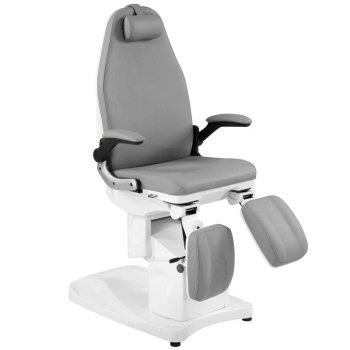 Azzurro 709A Electric Podiatry Chair 3 Motors Grey