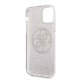 Guess 4G Circle Glitter Case for iPhone 11 Pro Pink