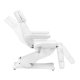 Sillon Classic Electric Beauty Chair with 3 Motors, White