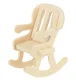 A Set of Wooden Furniture for Dolls, 34 Pcs