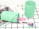 Travel Toothbrush and Toothpaste Case 27158_Z, Green