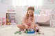 Multistore Magnetic Building Blocks for Kids, 96 Pieces, Pink Castle
