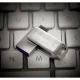 Intenso cMobile Line 64GB USB Type-C and USB-A Flash Drive, Silver