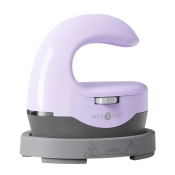 HTVRONT HPM02 Mini4 Heat Transfer Press, Purple