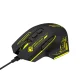 Wozinsky WMGK-1181W Wired Optical Gaming Mouse 7200 DPI - Black and Yellow