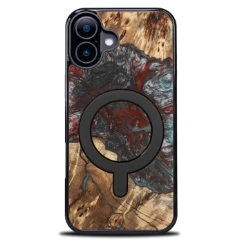 Bewood Unique Case for iPhone 16 Plus - Planets Pluto with MagSafe