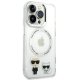 Karl Lagerfeld Karl & Choupette Aluminum MagSafe Case for iPhone 14 Pro Max