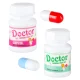 Kids Doctor Play Set in Case KX2947 35 Pieces White/Pink