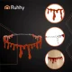 Ruhhy 26143 Halloween Necklace, Red