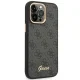 Guess iPhone 14 Pro Max Case 4G Vintage Gold Logo, Black