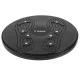Trizand Twister Rotating Exercise Board with Massage Nubs and Magnets, Black