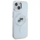 Karl Lagerfeld iPhone 14 Case IML Metal Karl & Choupette MagSafe, White