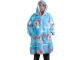 Warm Koala Hoodie Blanket, Oversize, Blue