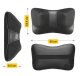 4FIZJO SHIATSU ULTRA+ Heated Neck Massage Cushion Pillow Body Massager, Black