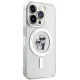 Karl Lagerfeld iPhone 15 Pro Case Karl&Choupette Glitter MagSafe, Transparent
